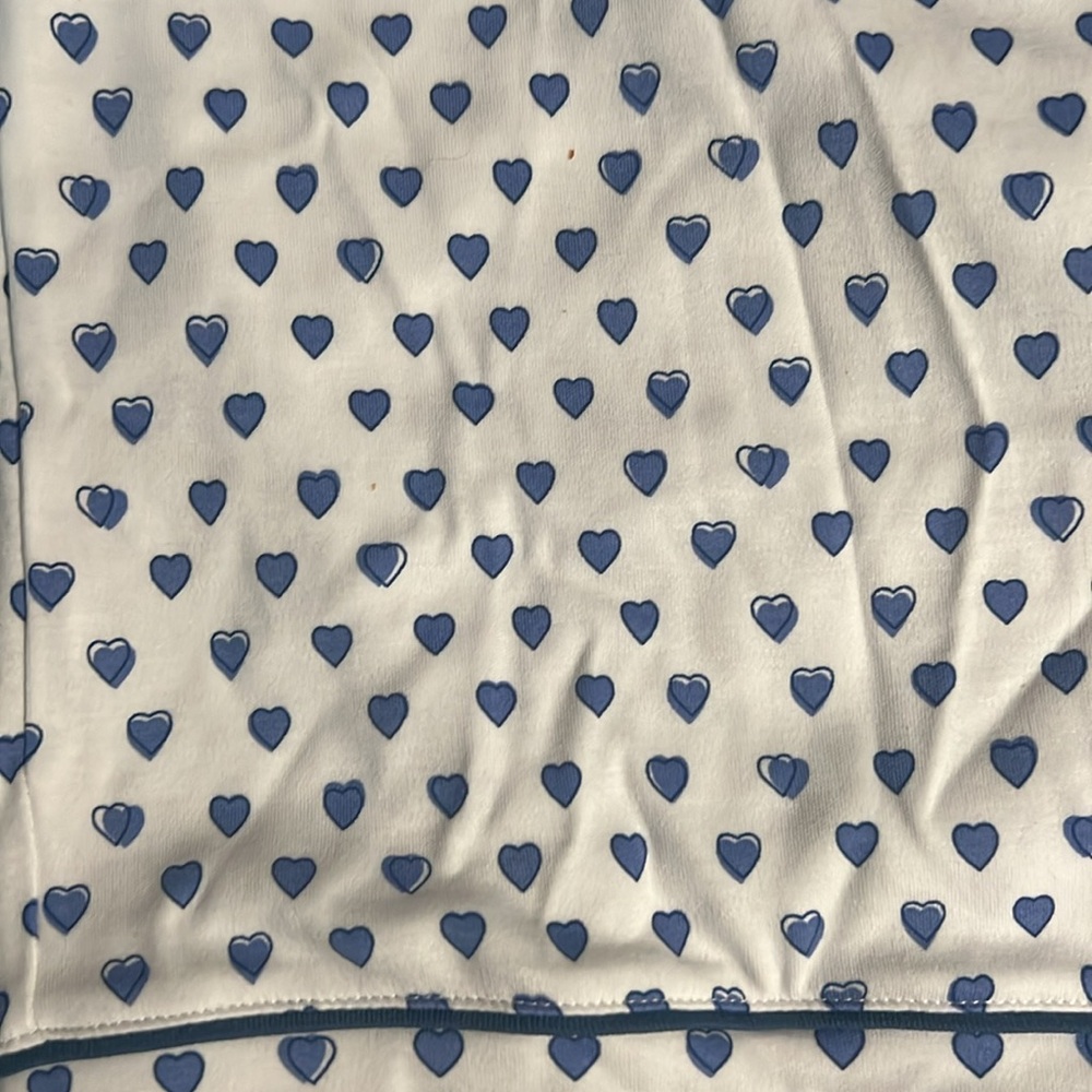 Roller Rabbit . Pj Polo Shorts . Blue Hearts 💙